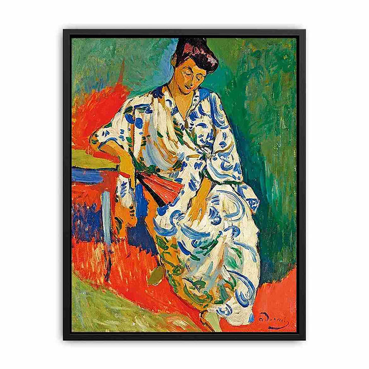 Madame Matisse in a Kimono by André Derain
