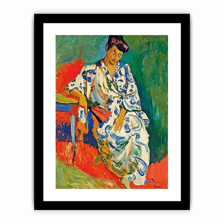 Madame Matisse in a Kimono by André Derain