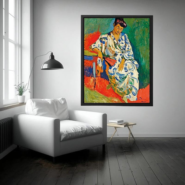 Madame Matisse in a Kimono by André Derain