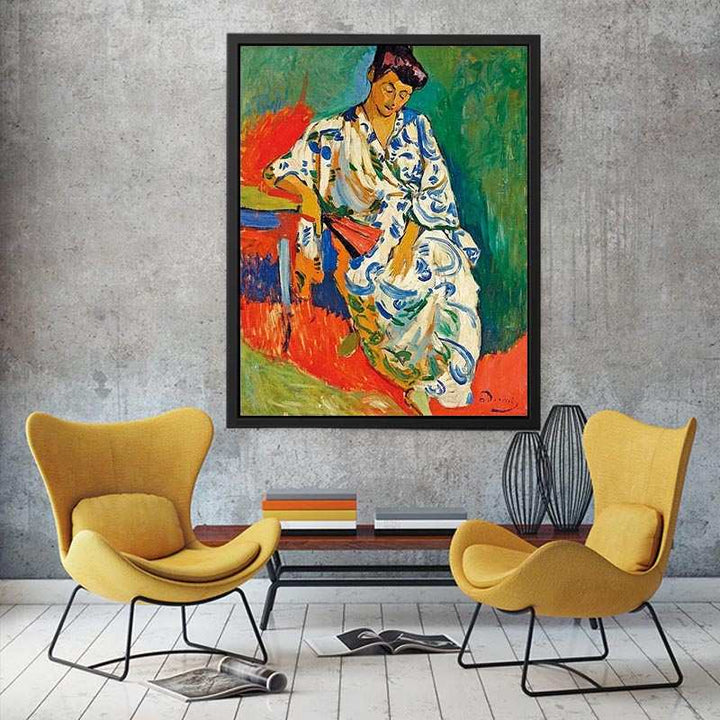 Madame Matisse in a Kimono by André Derain