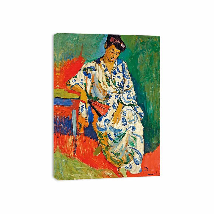 Madame Matisse in a Kimono by André Derain