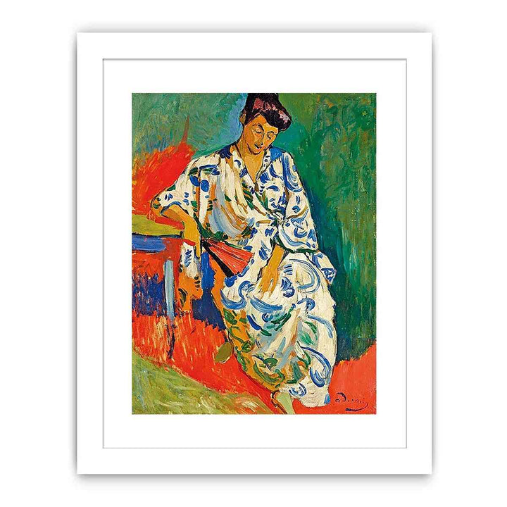 Madame Matisse in a Kimono by André Derain