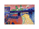Charing Cross Bridge, London  by André Derain. artwork preview