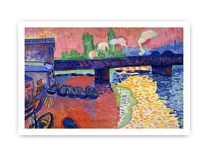 Charing Cross Bridge, London  by André Derain.