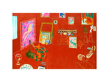 The Red Studio by Henri Matisse artwork preview