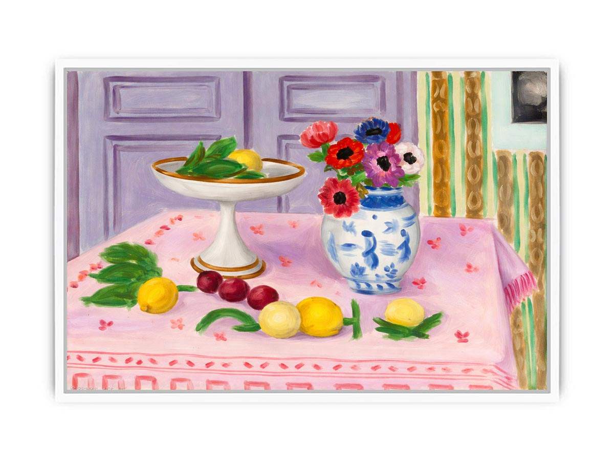 Pink Tablecloth by Henri Matisse