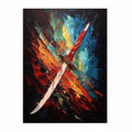 Knife Art Abstract Painting