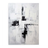 Grey Black Abstract Painting artwork preview