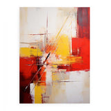 Abstract YellowAnd Red Painting artwork preview