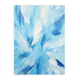Blue And White Abstract Painting artwork preview
