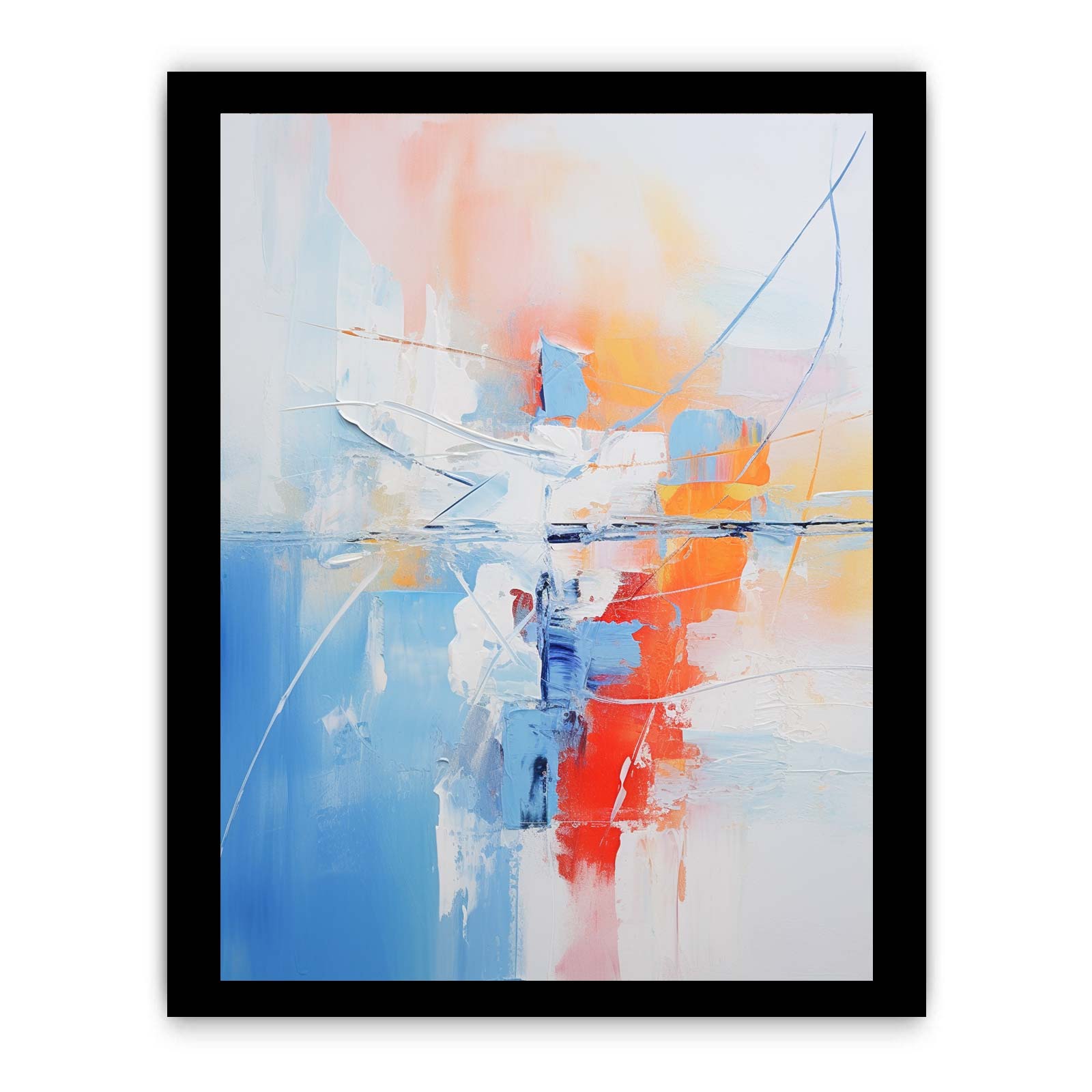 Abstract Painting Multicolor