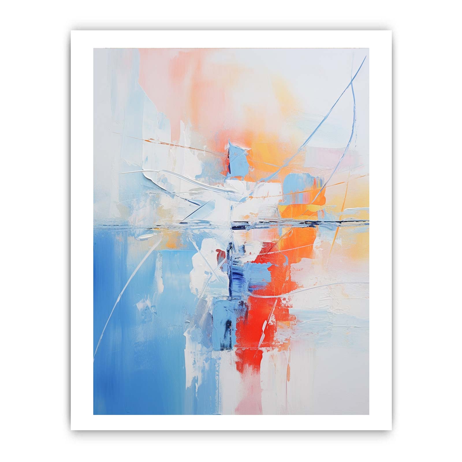 Abstract Painting Multicolor