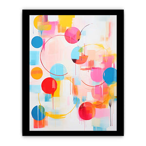 Abstract Mix Color Painting