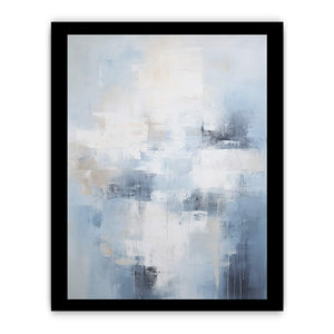 Abstract Grey Painting