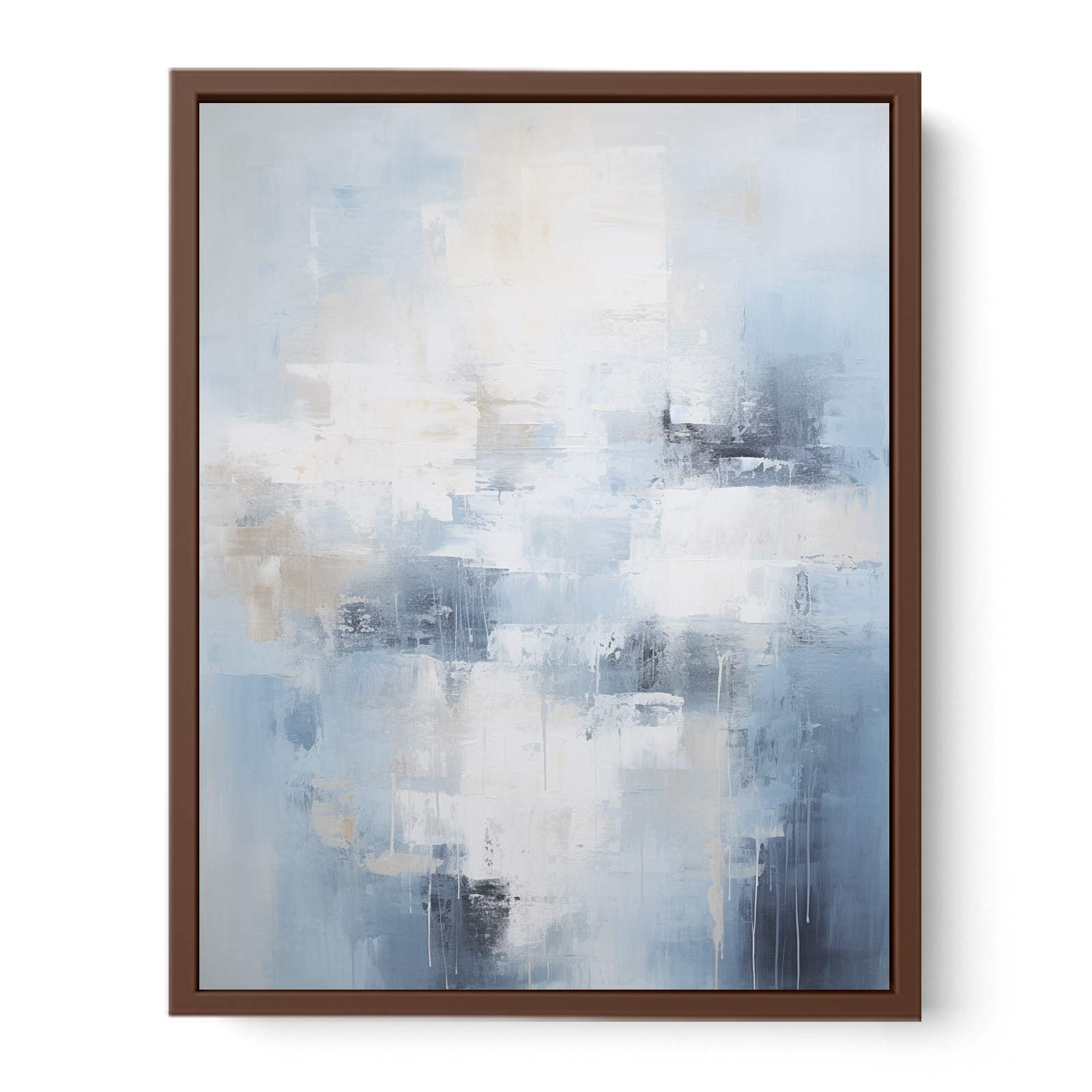 Abstract Grey Painting