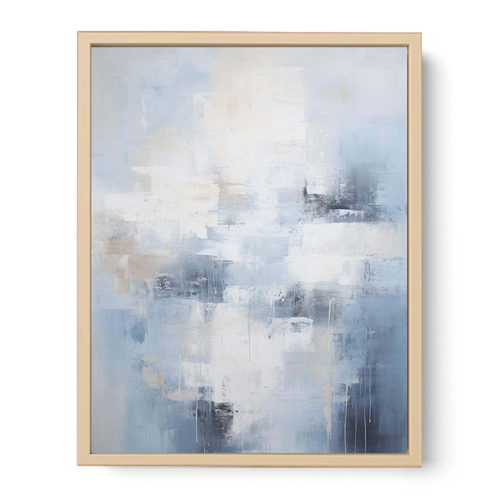 Abstract Grey Painting