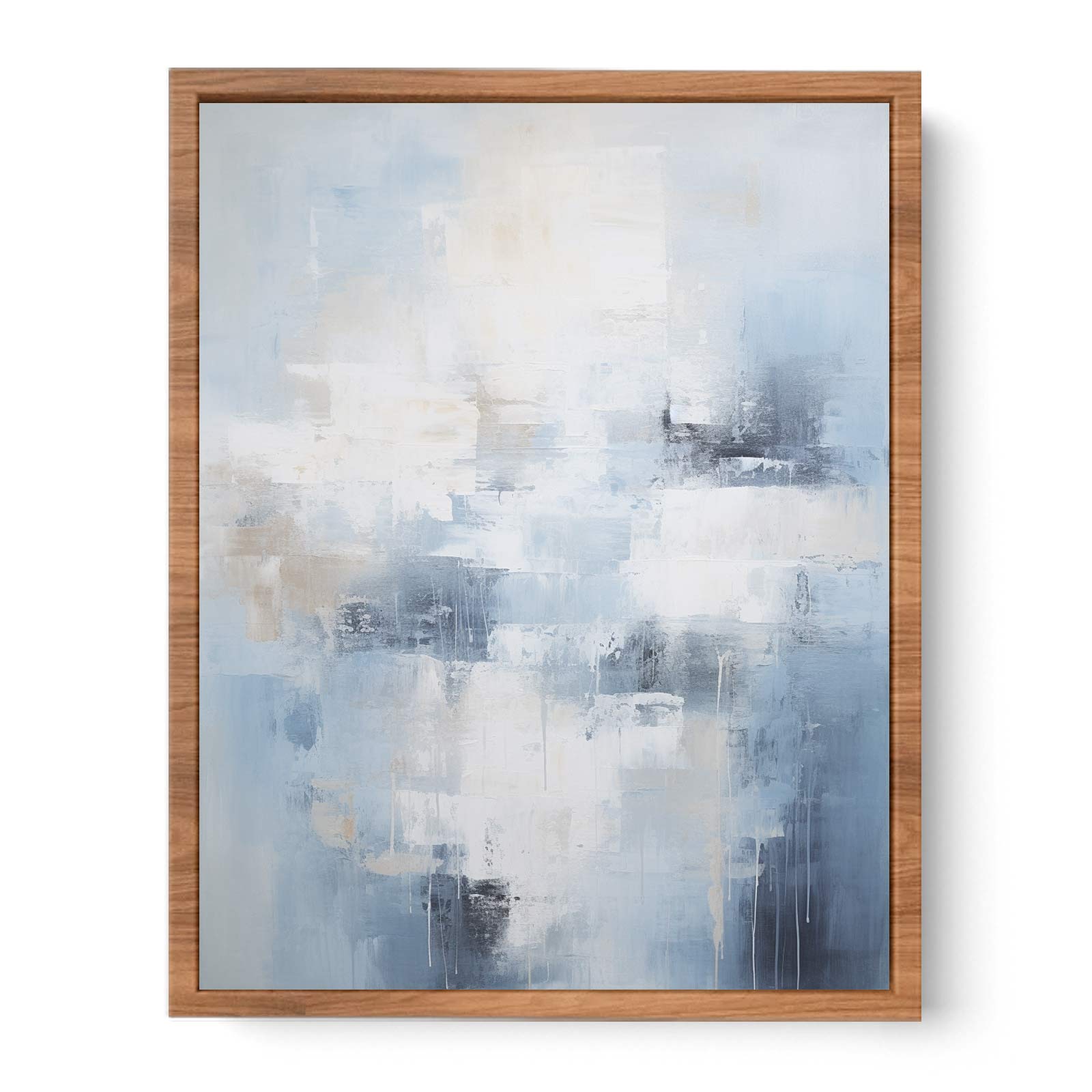 Abstract Grey Painting