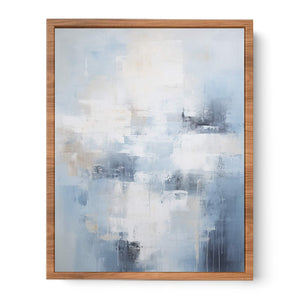 Abstract Grey Painting