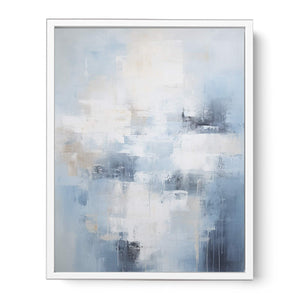 Abstract Grey Painting