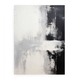 Black White Abstract Painting artwork preview