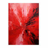 Knife Art Abstract Red Painting artwork preview