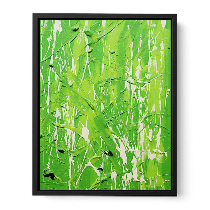 Blue Dripping Color Painting