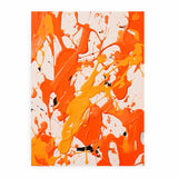 Orange Art Dripping Color Painting artwork preview