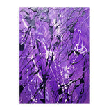 Purple Art Dripping Color Painting artwork preview