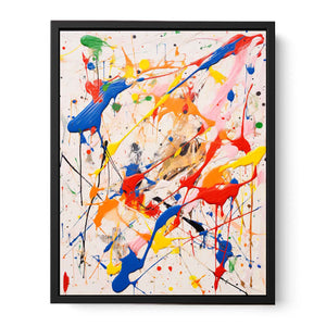 Multicolor Drip Painting