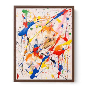 Multicolor Drip Painting