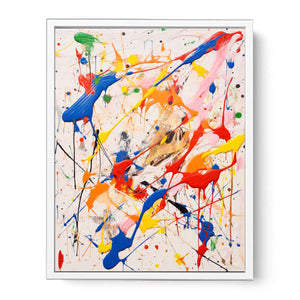Multicolor Drip Painting