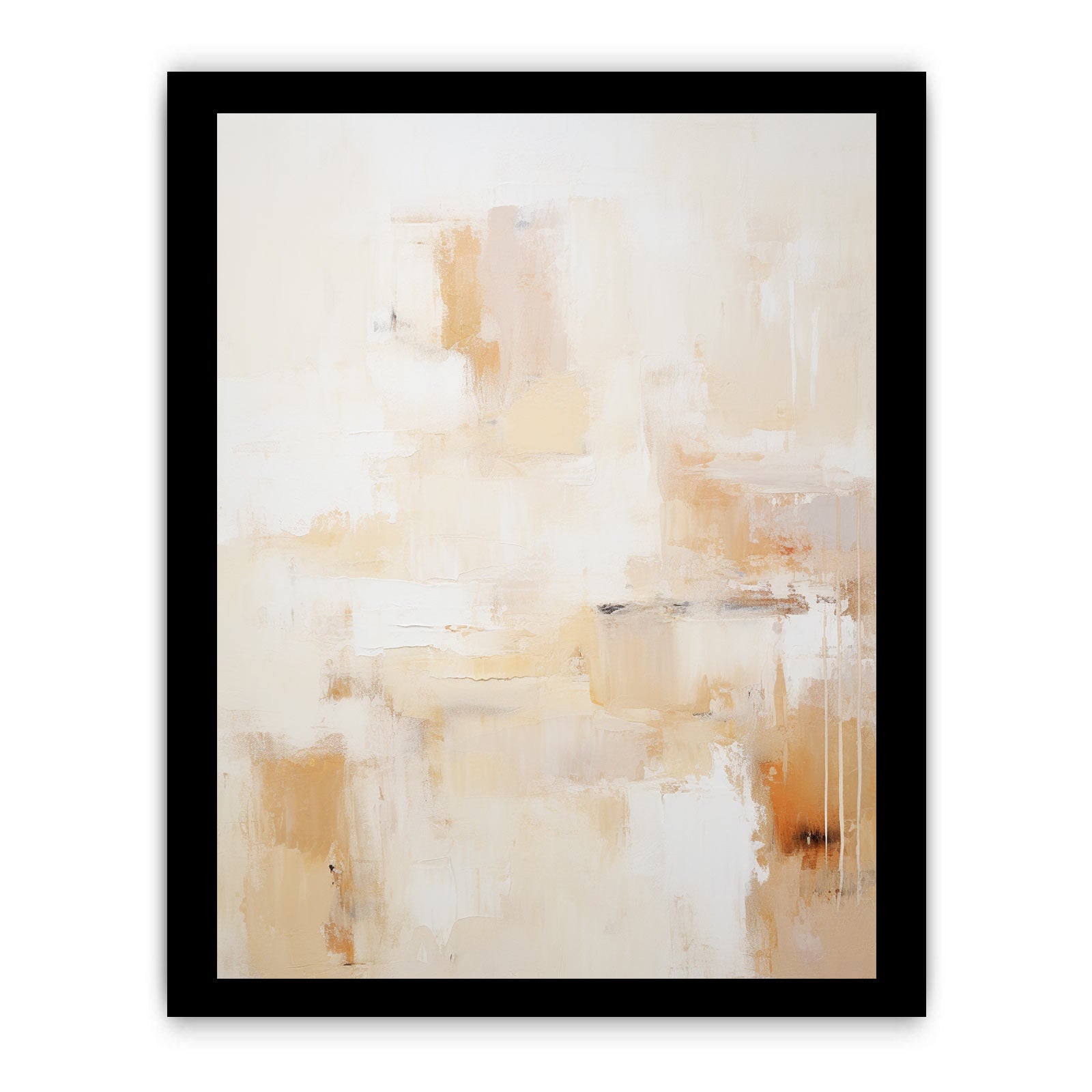 Cream Abstract Painting
