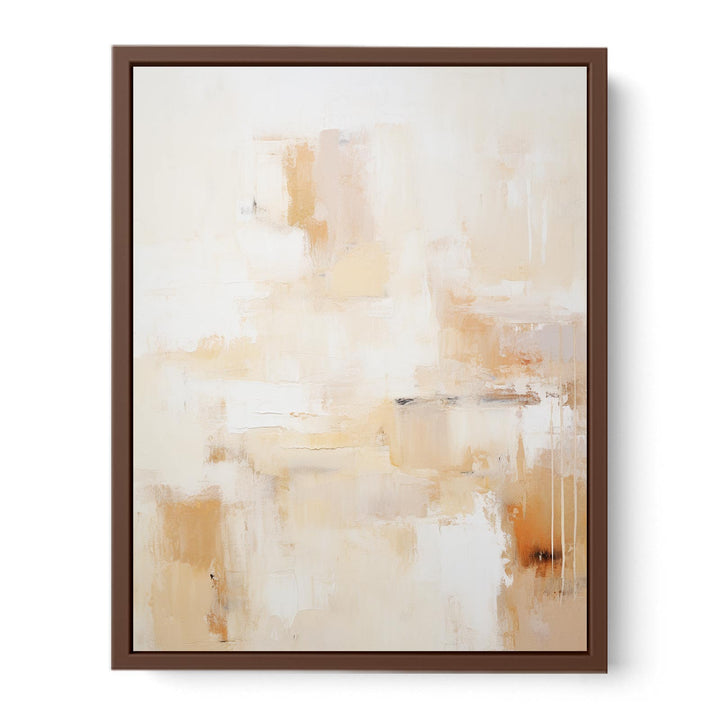 Cream Abstract Painting