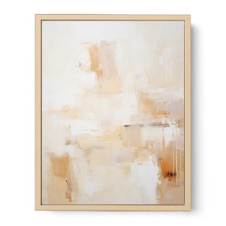 Cream Abstract Painting