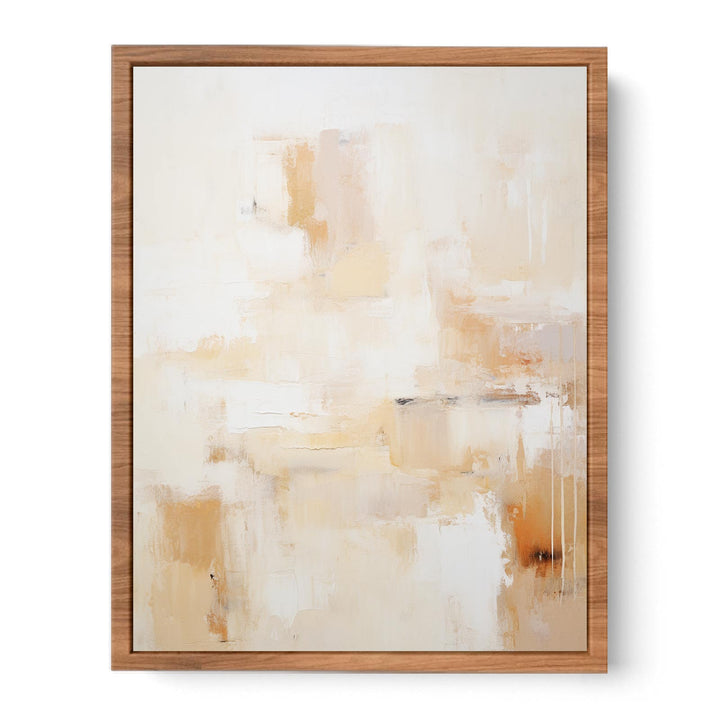 Cream Abstract Painting