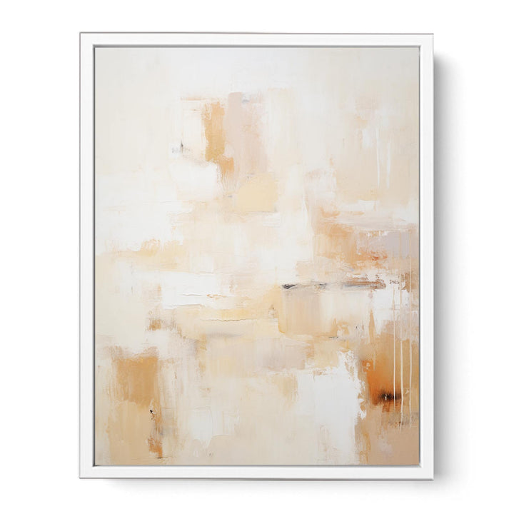 Cream Abstract Painting