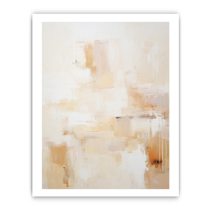 Cream Abstract Painting