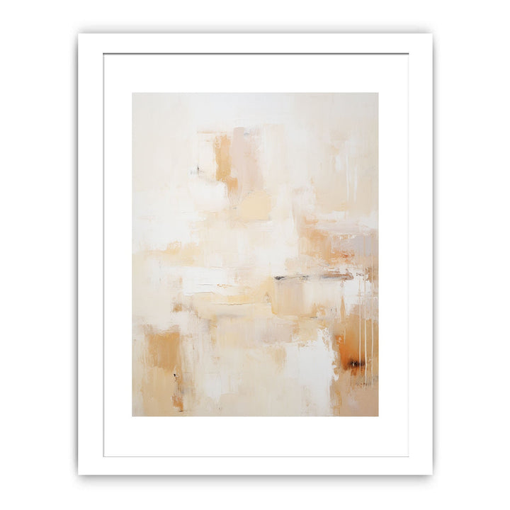 Cream Abstract Painting