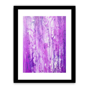Purple Drip Painting