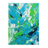 Green Blue  Drip  Painting artwork preview