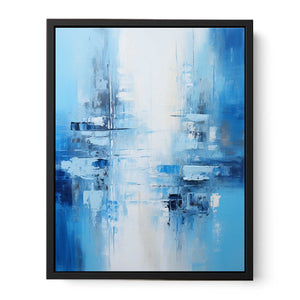 Abstract Blue Painting
