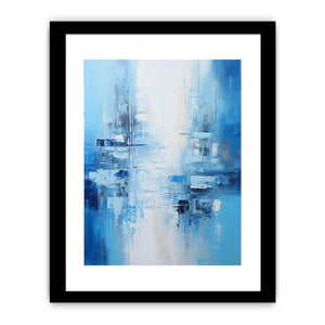 Abstract Blue Painting