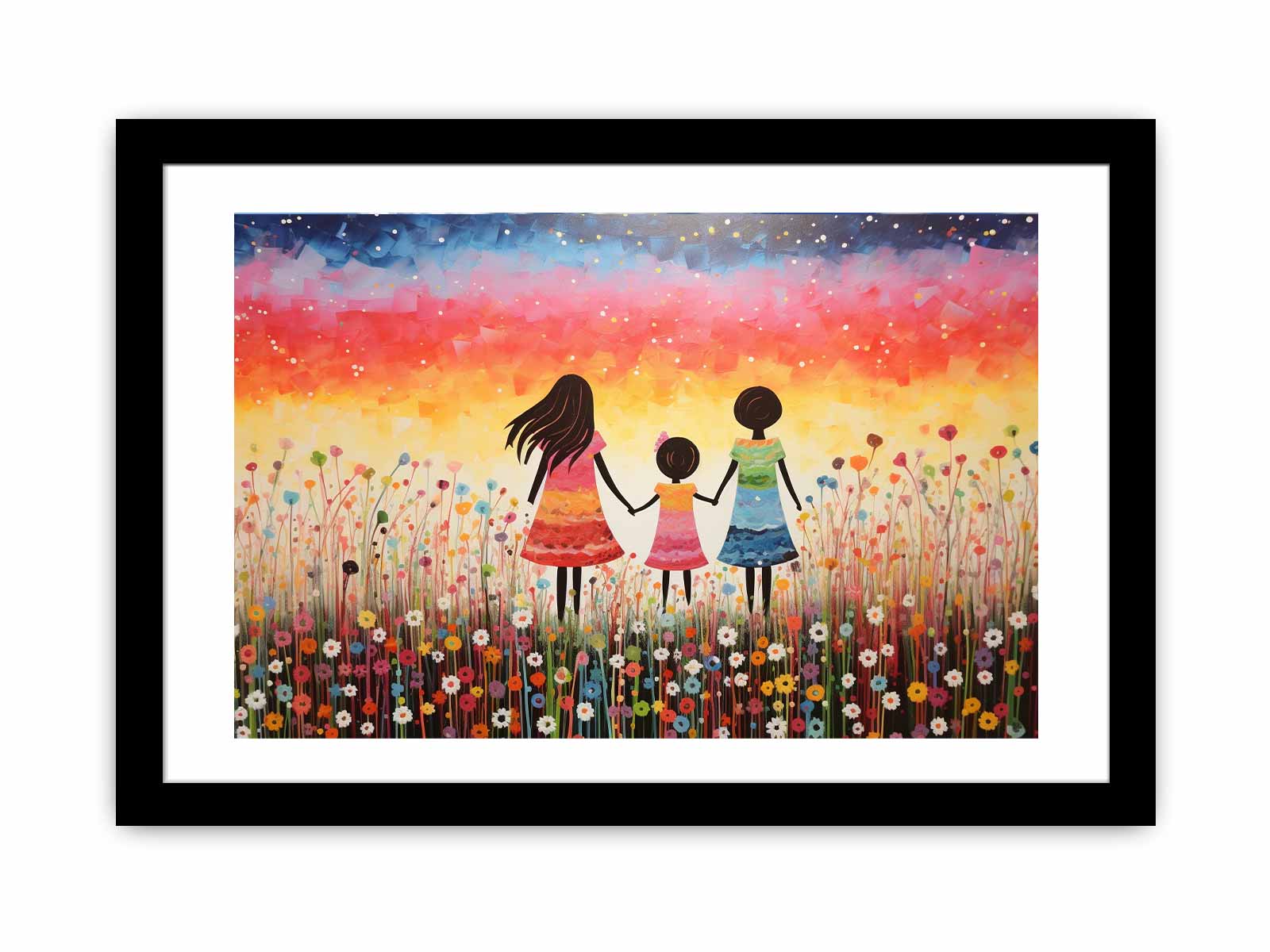 Kids Colorfull Art Painting