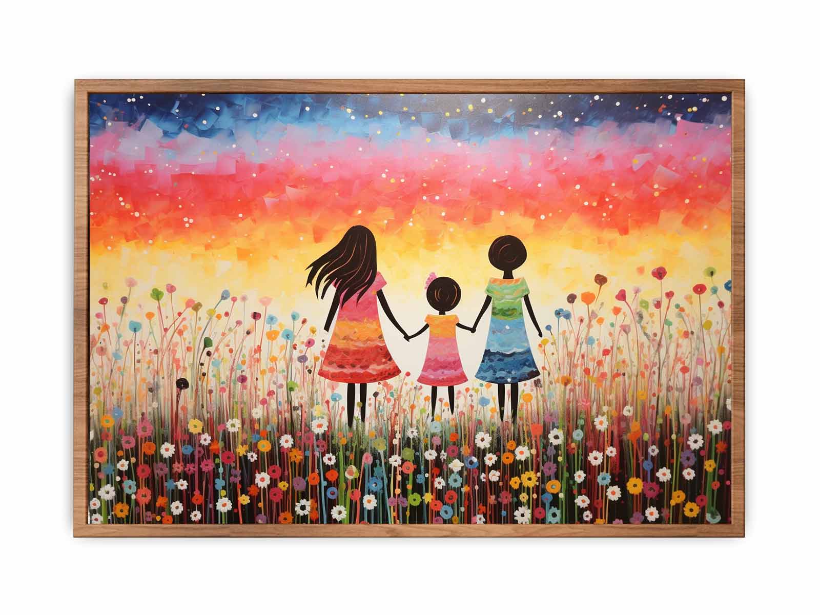 Kids Colorfull Art Painting