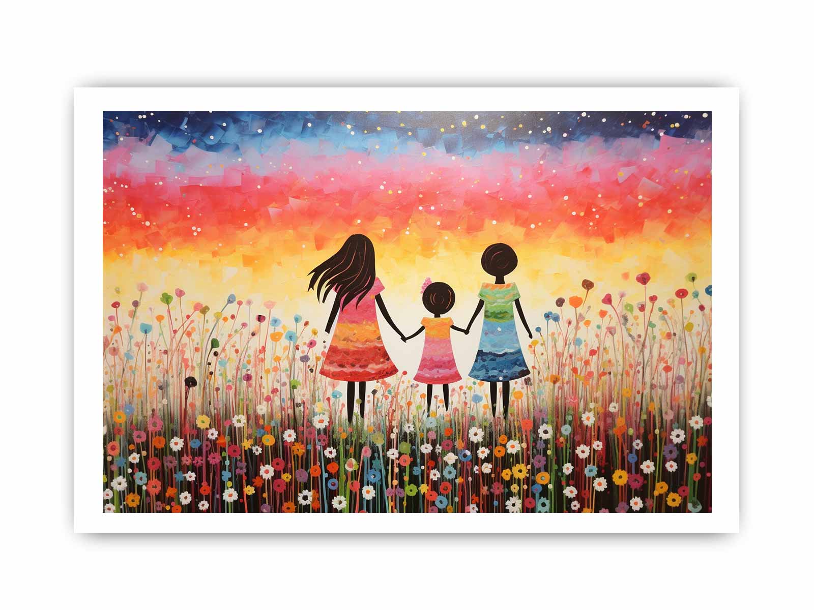 Kids Colorfull Art Painting