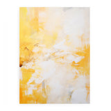 White Yellow Abstract Painting artwork preview