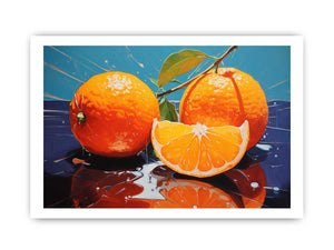 Orange Art Painting