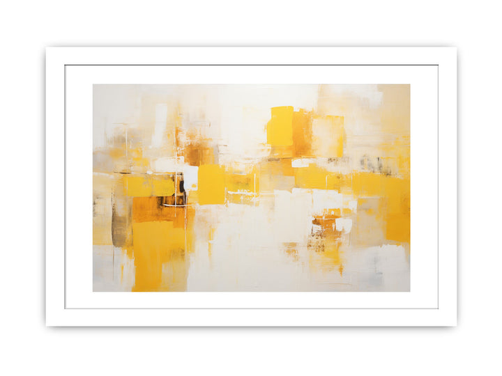 Yellow Abstract Painting