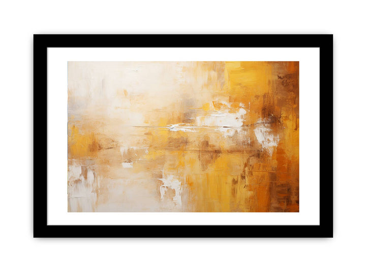 Abstract Brown Painting