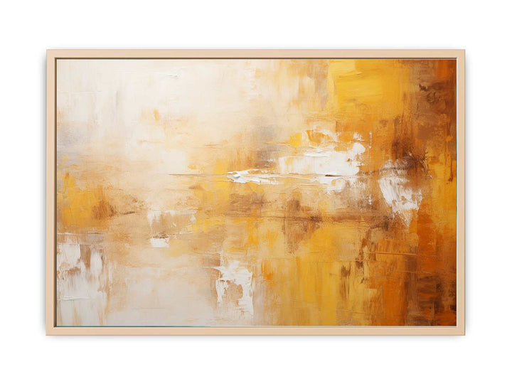 Abstract Brown Painting